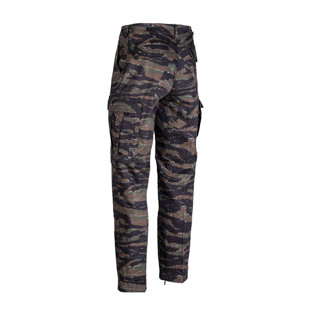 Pantalones US BDU POY camuflaje DPM, refuerzo en rodillas y asiento