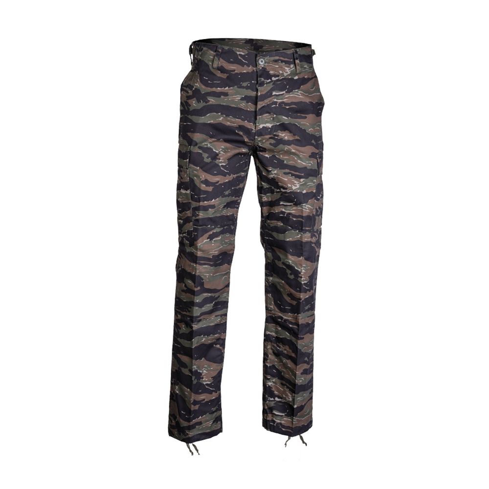 Pantalones US BDU POY camuflaje DPM, refuerzo en rodillas y asiento