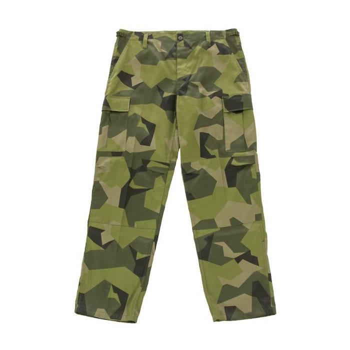 Pantalones militares US BDU POY camuflaje DPM con refuerzo en rodillas y asiento