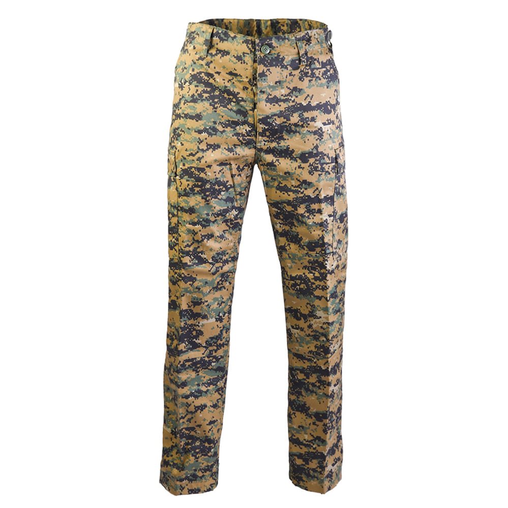 Pantalones US BDU POY camuflaje digital woodland, referencia 11805071
