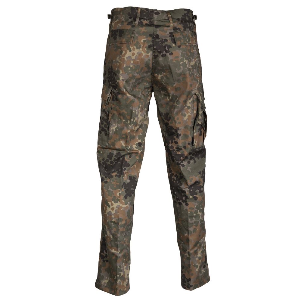 Pantalones US RANGER BDU Flecktarn, bolsillos cargo visibles