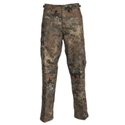 Pantalones US RANGER BDU Flecktarn, bolsillos cargo visibles