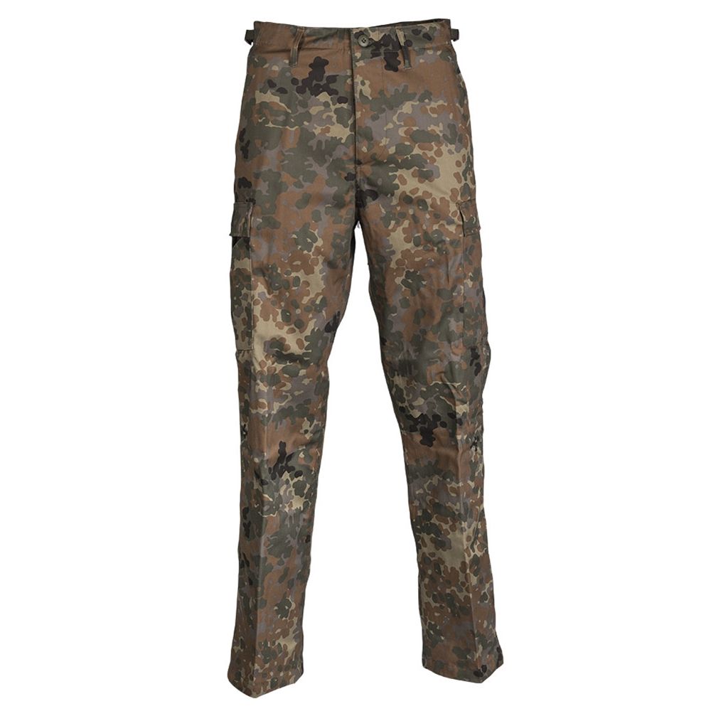Pantalones US RANGER BDU Flecktarn, bolsillos cargo visibles