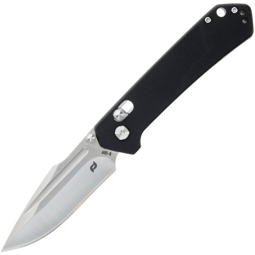 Cuchillo plegable Divergent Pivot con hoja Drop Point en acero AUS-8 y mango G10