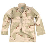 Blusa BDU US Mil-Tec en algodón rip-stop, 4 bolsillos, codos reforzados, mangas ajustables