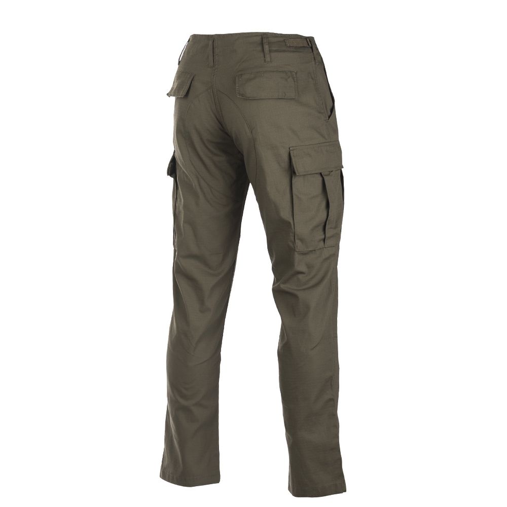 Pantalones BDU US slim fit rip-stop verdes Teesar