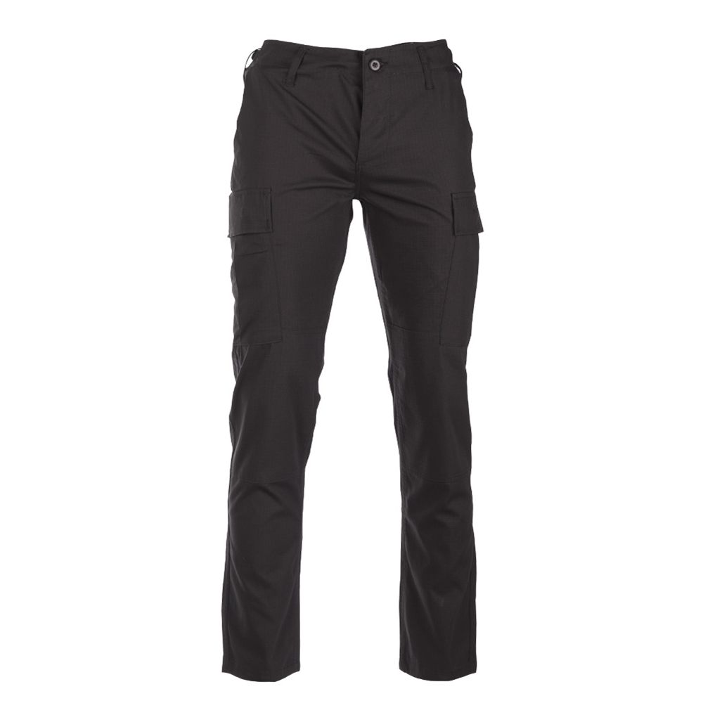 Pantalones US BDU Slim Fit rip-stop negros - ID 11853102