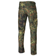 Pantalones BDU Slim Fit rip-stop en camuflaje FLECKTARN de Teesar