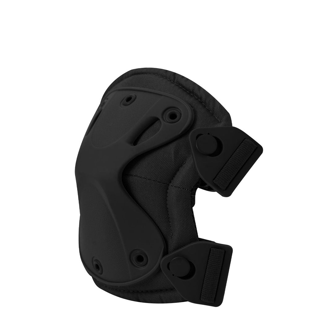 Rodilleras Low Profile negras ROTHCO con carcasa termoplástica y espuma EVA