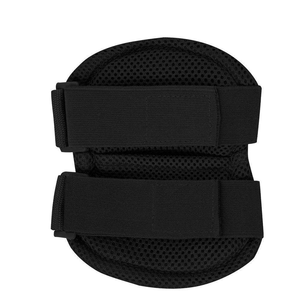 Coderas Low Profile negras ROTHCO con carcasa termoplástica y espuma EVA interior