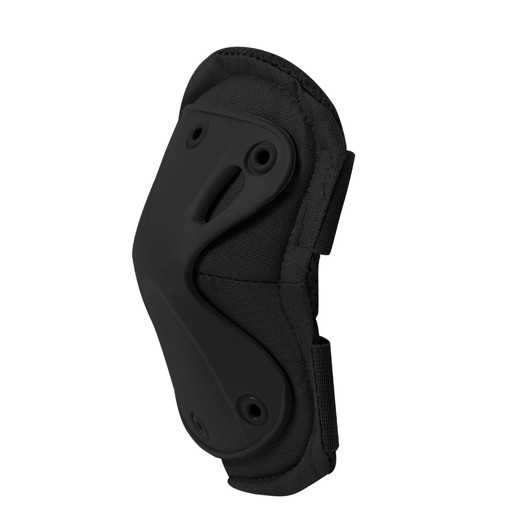 Coderas Low Profile negras ROTHCO con carcasa termoplástica y espuma EVA interior