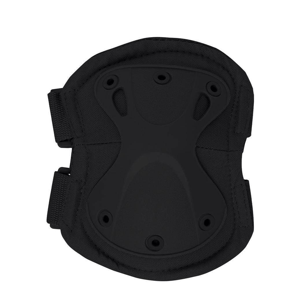 Coderas Low Profile negras ROTHCO con carcasa termoplástica y espuma EVA interior