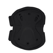 Coderas Low Profile negras ROTHCO con carcasa termoplástica y espuma EVA interior