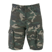 Pantalones cortos cargo Stonewashed Woodland Fostex, 8 bolsillos