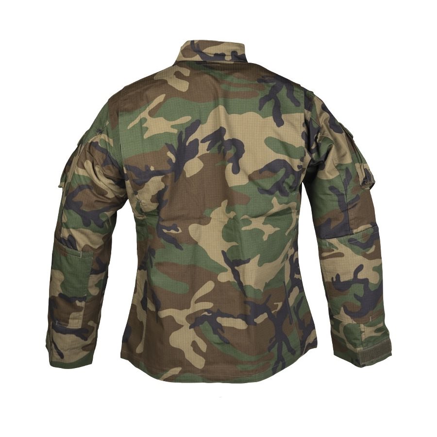 Chaqueta ACU US rip-stop 100% algodon, patron WOODAND