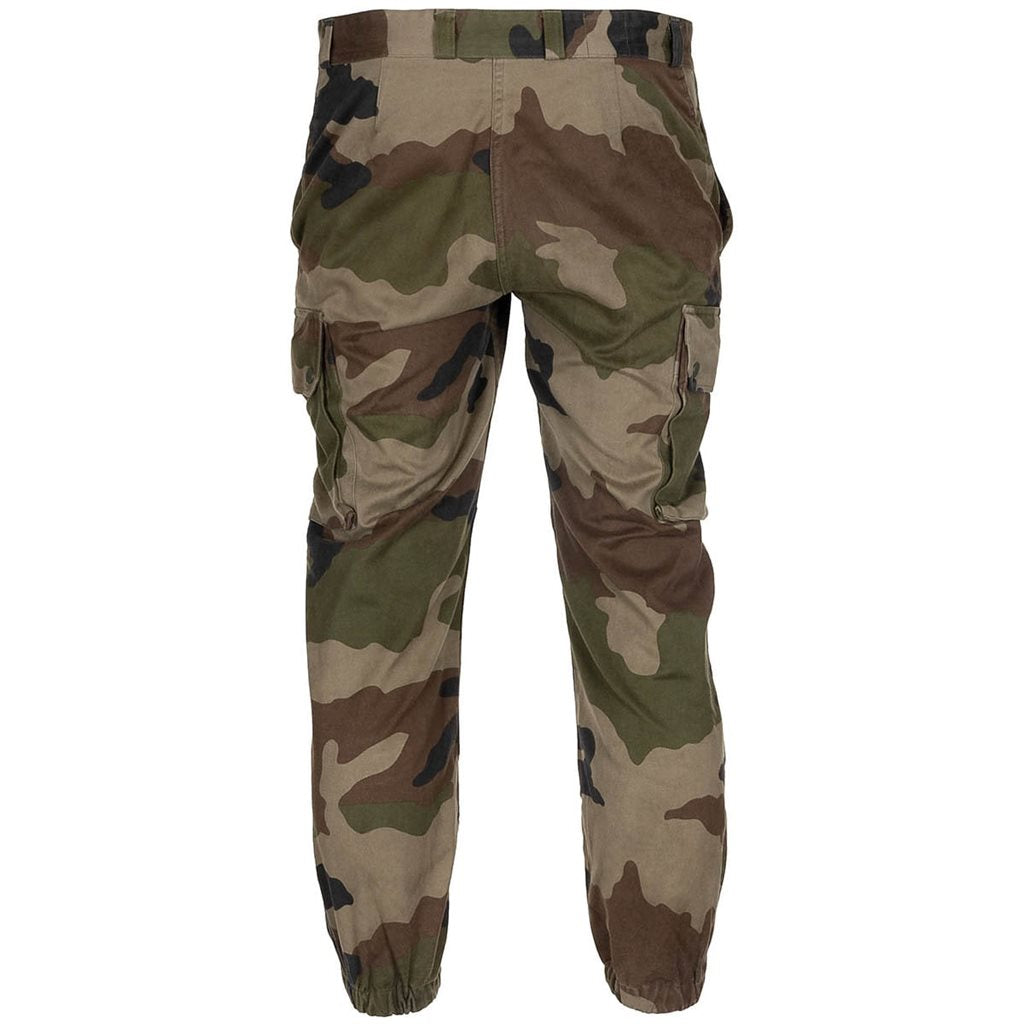 Pantalones de campaña franceses F2 CCE TARN usados, camuflaje CCE TARN, referencia 91193420