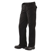 Pantalones tacticos mujer CLASSIC rip-stop negros con bolsillos y cintura elastica