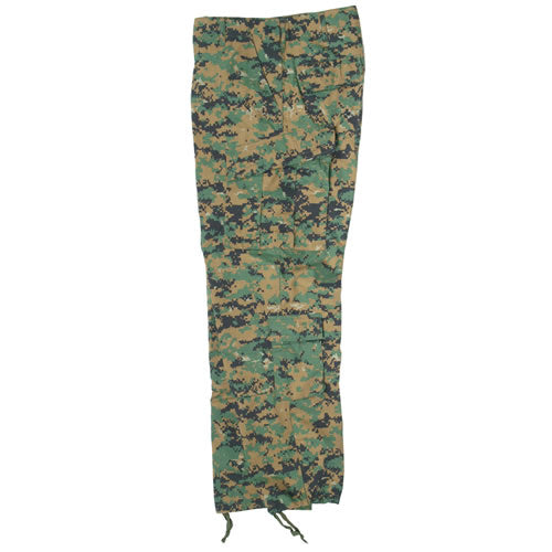 Pantalones ACU rip-stop Digital Woodland con bolsillos en pantorrillas y ripstop