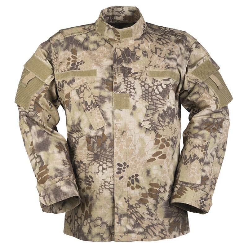 Blusa estilo US ACU rip-stop en camuflaje MANDRA DESERT