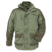 Chaqueta HUNTER de caza verde con forro polar, vista delantera del producto