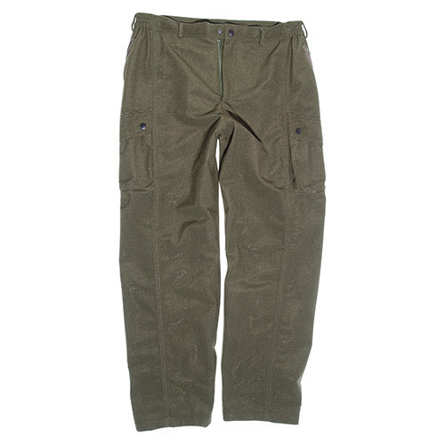 Pantalones de caza Waffle verdes impermeables 11952301