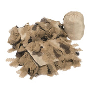 Red de camuflaje ghillie patrón hojas Oak Leaf color desierto 2x2 m