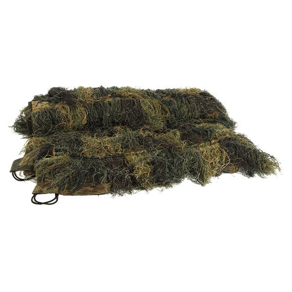 Red de camuflaje GHILLIE SUIT 140x100 cm en patrón WOODLAND