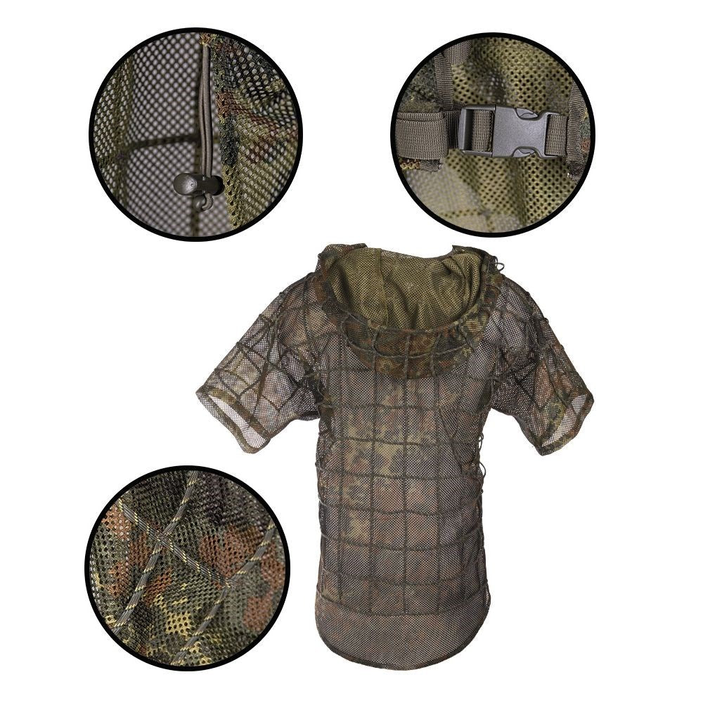 Peto de camuflaje GHILLIE SNIPER Flecktarn de MIL-TEC