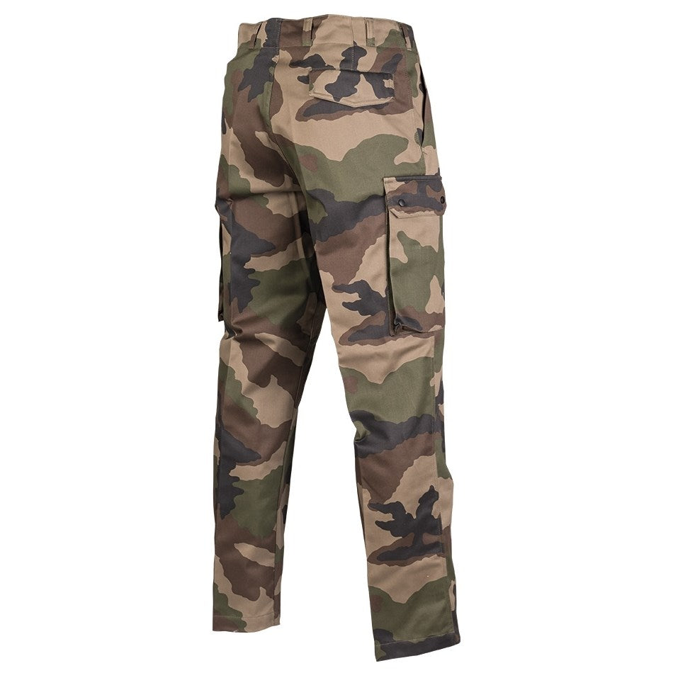 Pantalones franceses GENUINE F2 rip-stop en camuflaje CCE TARN