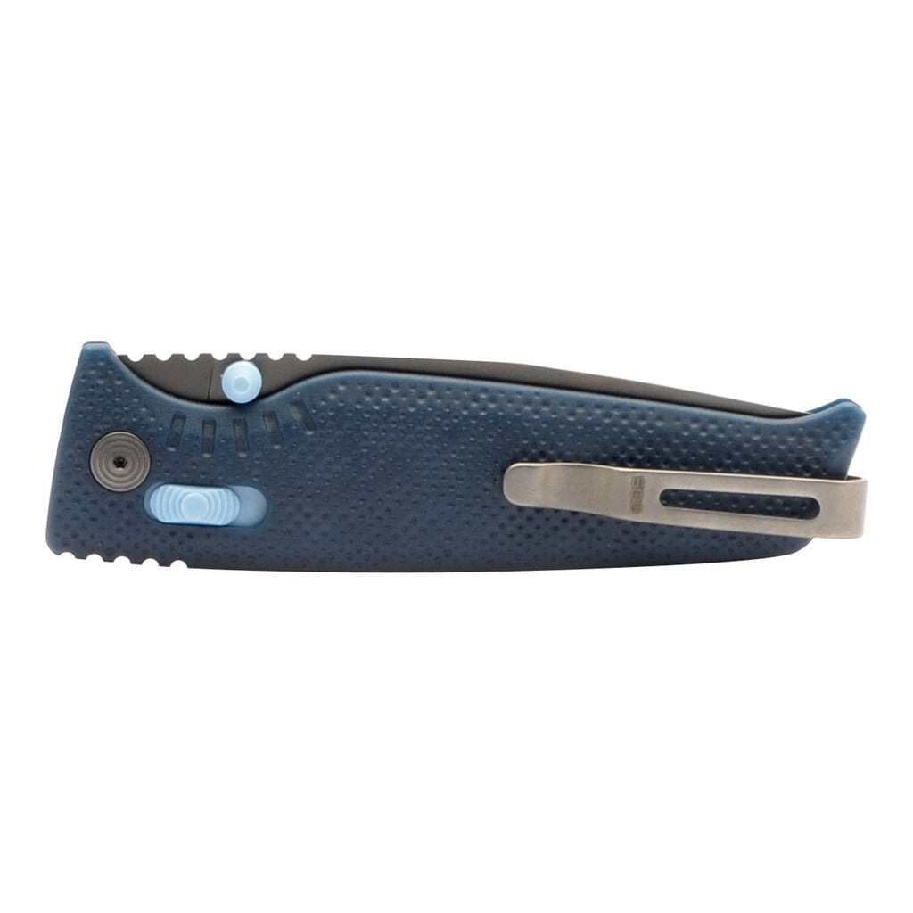 Navaja plegable ALTAIR XR Squid Ink con hoja drop point de acero CRYO 154CM y empuñadura GRN