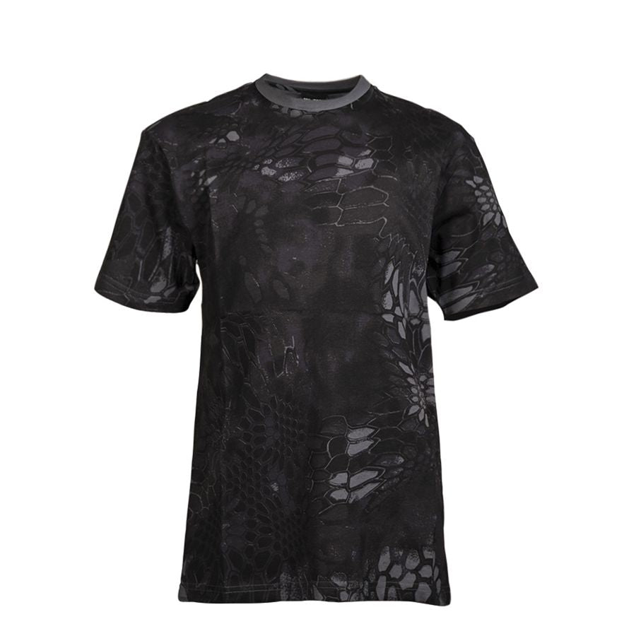 Camiseta infantil camuflaje Madranight de algodon manga corta