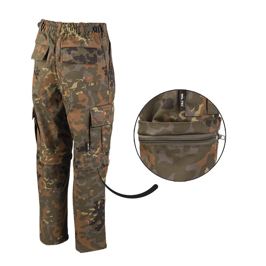 Pantalones infantiles US BDU ZIP-OFF FECKTARN