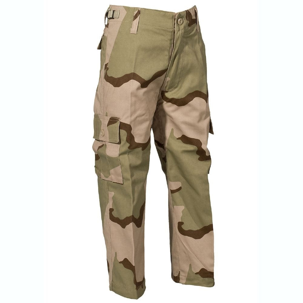Pantalones infantiles RANGER US BDU con bolsillos frontales, laterales y traseros