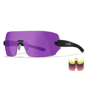 Gafas tácticas WX DETECTION con 5 lentes intercambiables y marco negro