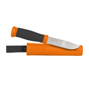 Cuchillo Mora 2000 naranja, hoja multifunción y empuñadura antideslizante