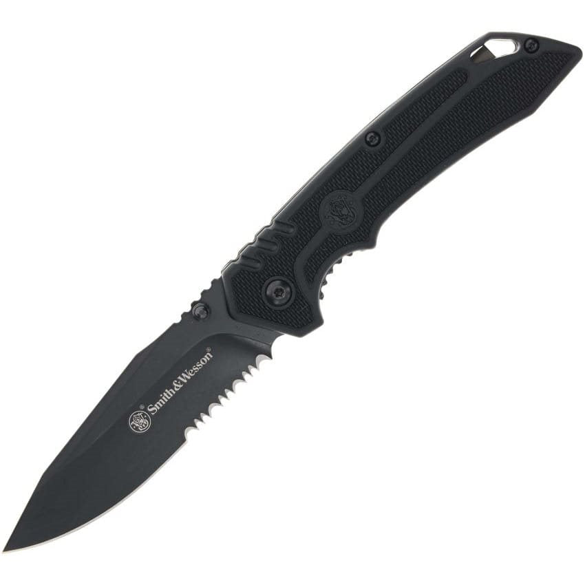 Navaja plegable SPECIAL OPS 1205913 con hoja clip y filo combinado de acero 7Cr17Mov