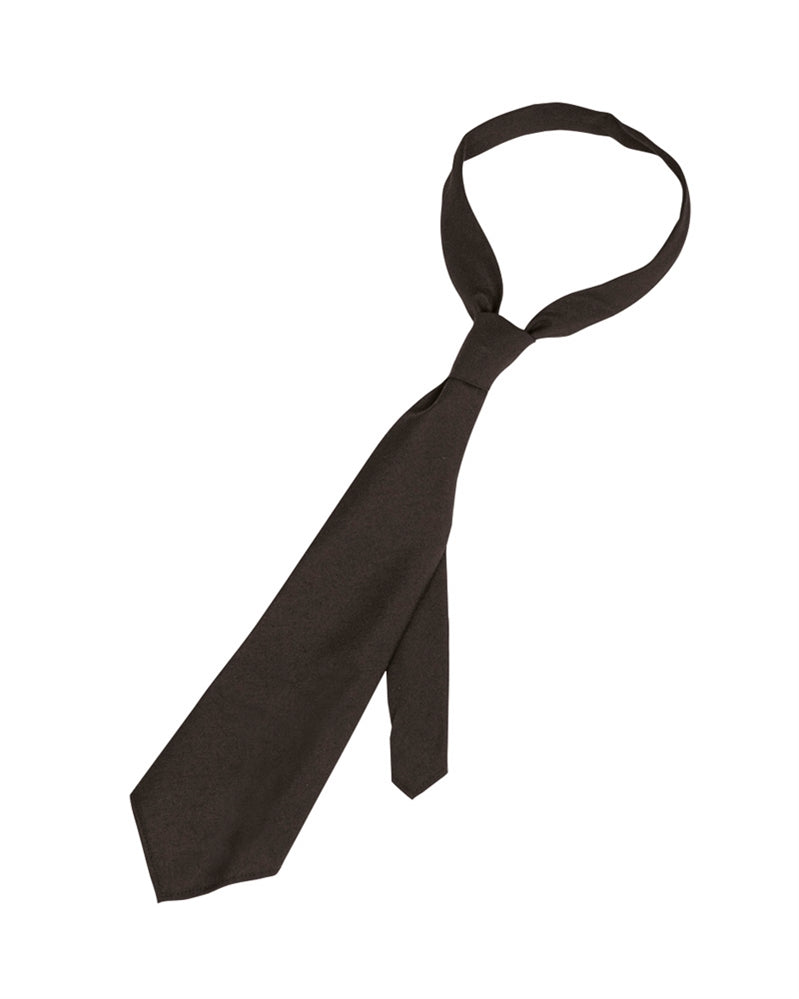 Corbata 'SECURITY' negra (50% lana, 50% viscosa)