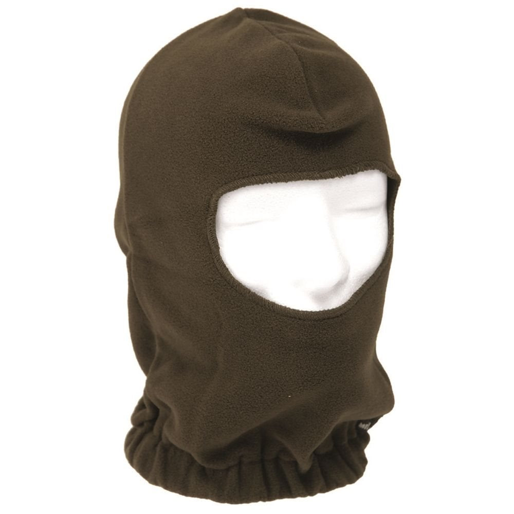 Kukla Balaclava Fleece verde, pasamontañas fleece