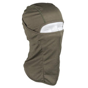 Pasamontañas Flexi Tactical verde, vista frontal del producto