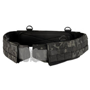 Cinturón de combate MOE estrecho Multicam con inserto antideslizante y filas MOLLE
