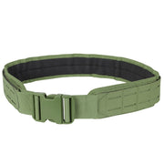 Cinturón táctico LCS verde CONDOR OUTDOOR, hebilla y tejido resistente