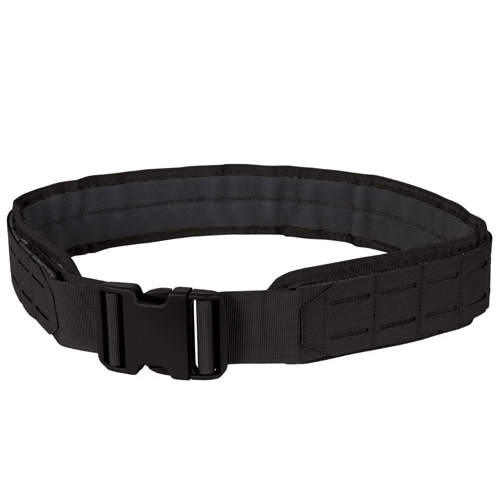 Imagen del cinturón táctico LCS negro de CONDOR OUTDOOR, detalle del material