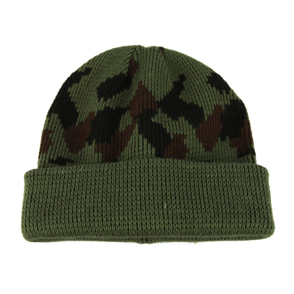 Gorro tejido poliacrílico Woodland vista frontal