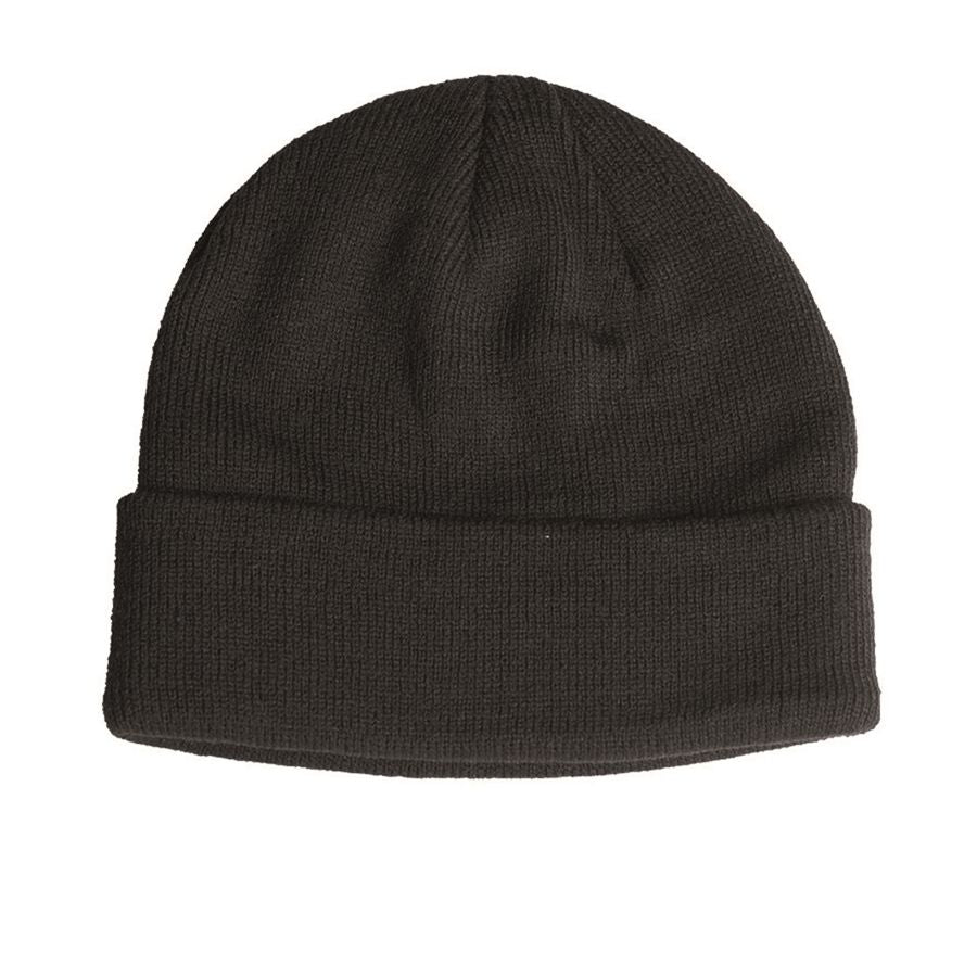Gorro negro FEINSTRICK de punto fino 100% poliacrílico