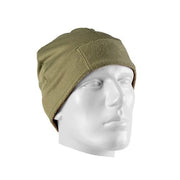Gorro BW Forro Polar verde, vista frontal, tejido elástico y costuras planas