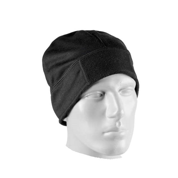 Gorro BW Forro Polar verde, vista frontal, tejido elástico y costuras planas