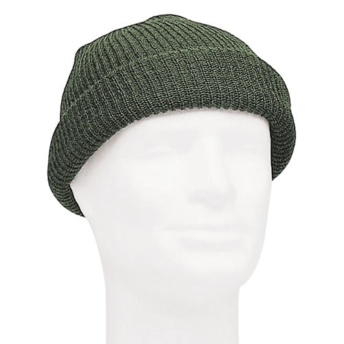 Gorro tejido US WATCH de lana verde