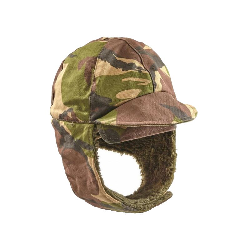 Gorro invernal británico DPM con visera usado, identificación 121841-G