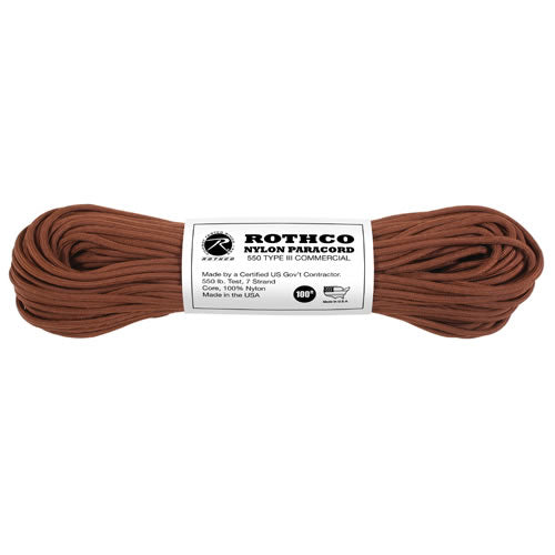 Cuerda Paracord de nylon 550LB ø 4 mm, 30 m