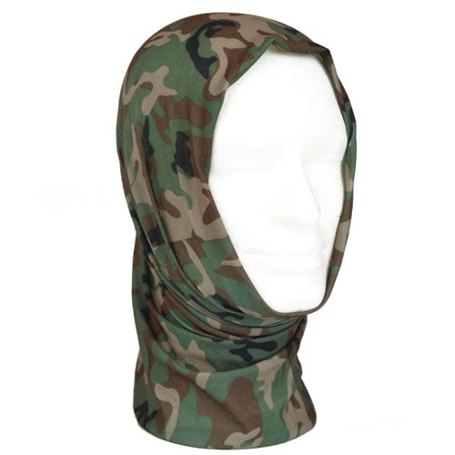 Pañuelo HEADGEAR multifuncional verde en diseño tubular sin costuras
